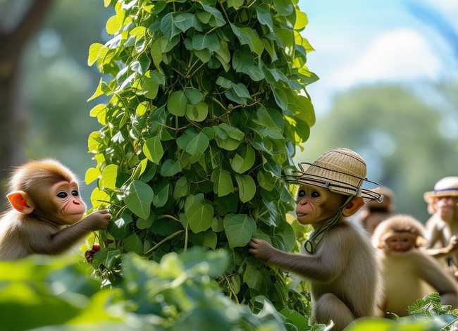 管理故事小猴种瓜，小猴子种西瓜故事