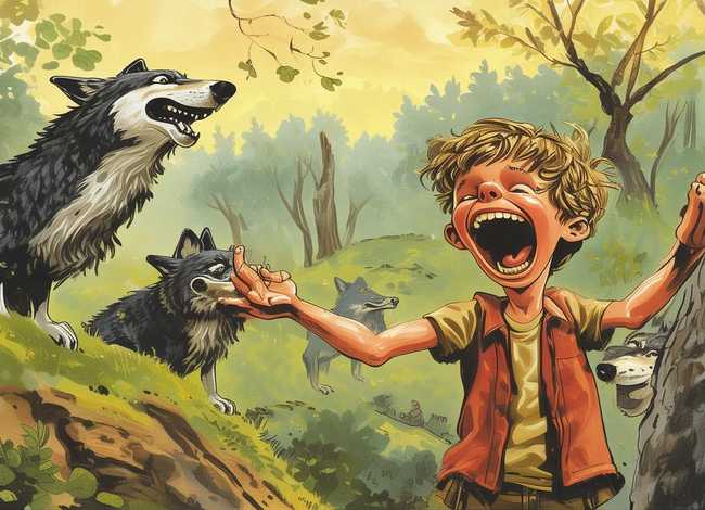 狼来了动画片寓言故事，狼来了动画片寓言故事在线观看