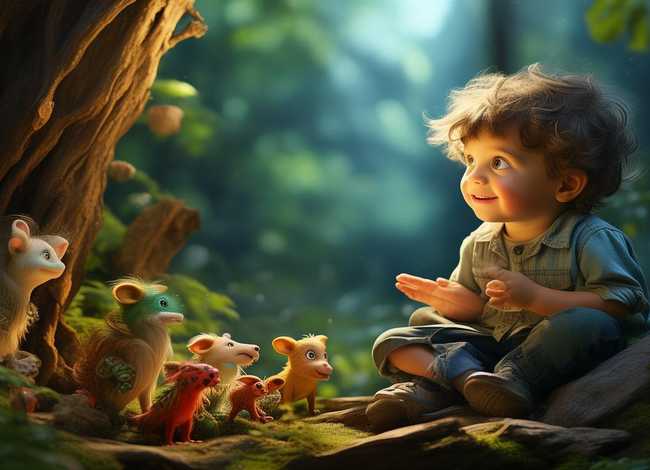 儿童童话故事五六岁，五六岁孩童讲的童话故事