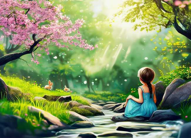 春天里的故事作文 春天里的故事作文600字初二记叙文