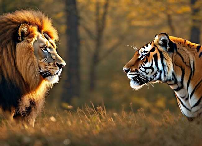 狮子和老虎的故事，狮子和老虎的故事启示是什么