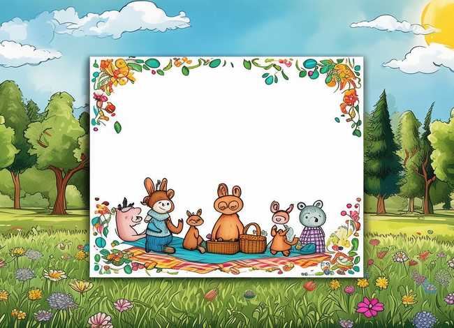 亲子故事手抄报图片、亲子故事手抄报图片模板