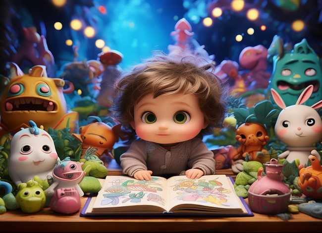 童趣故事小绘本 童趣绘本美术