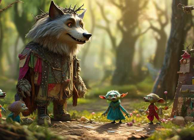 大魔王故事幼儿，大魔王与小妖怪的故事