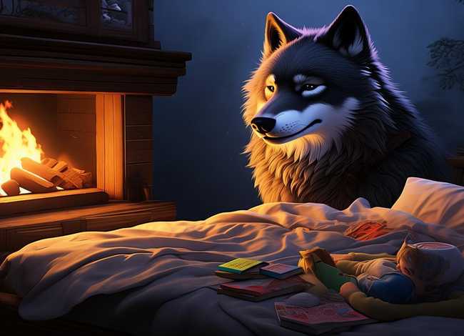 儿童睡前故事讲狼的故事 狼的故事大全 睡前故事文字