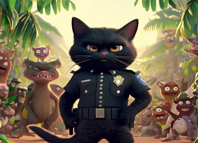 黑猫警长儿童故事第三集完整版 - 黑猫警长故事视频第三季