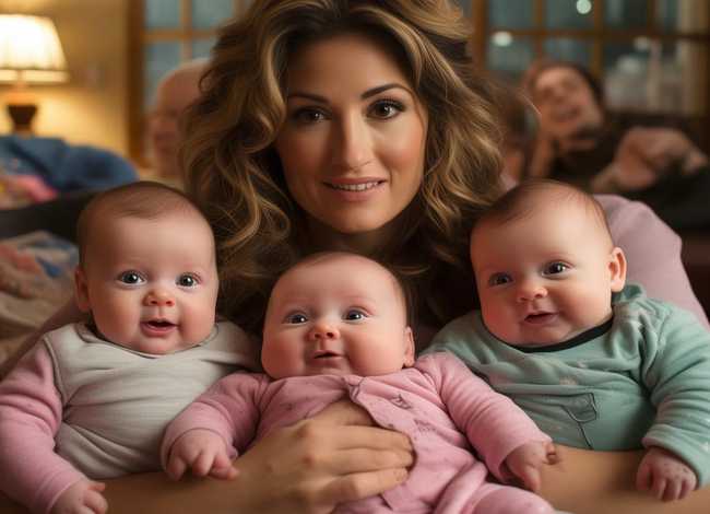 菲比的扮演者生了三胞胎吗（菲比的扮演者生了三胞胎吗是谁）