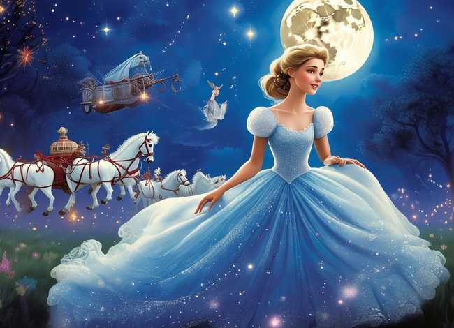 儿童童话故事5分钟 - 灰姑娘童话故事5分钟