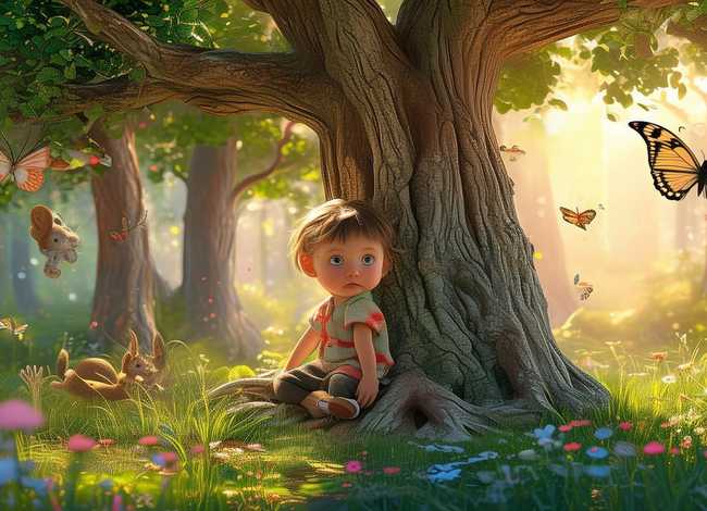 关于树的故事儿童版；关于树的小故事幼儿