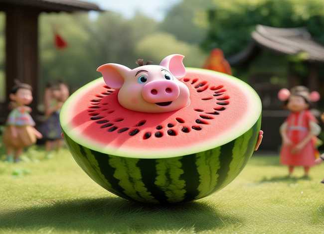 儿童故事猪八戒吃西瓜的故事 少儿故事猪八戒吃西瓜