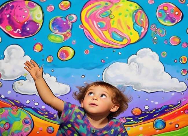 泡泡儿童画图片 - 泡泡儿童画图片大全