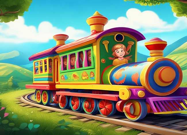 火车儿童故事有声版 - 火车的幼儿故事