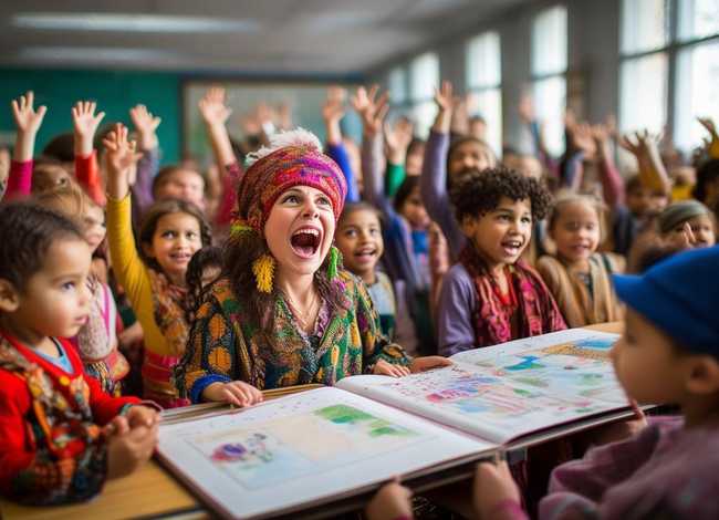 民族团结小故事幼儿园小朋友使用 - 民族团结小故事幼儿园老师使用的