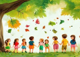 幼儿园树叶故事（幼儿园关于树叶的绘本故事）
