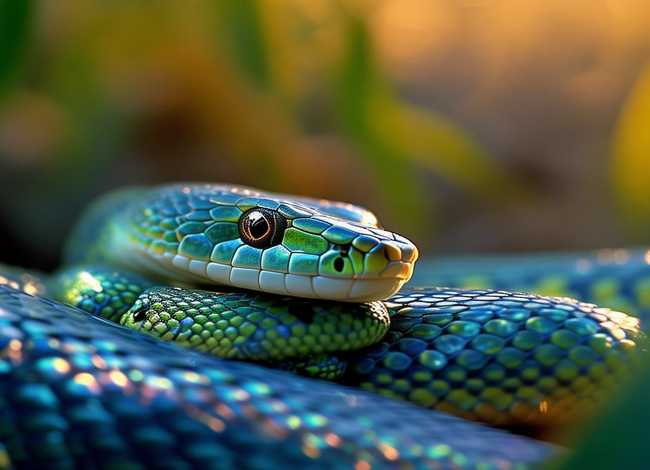 儿童故事蛇和妈妈的故事，蛇妈妈和蛇宝宝的故事