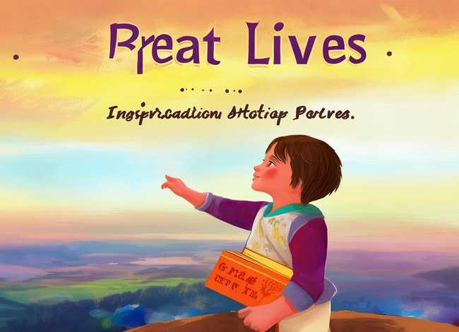 名人传记故事儿童励志，名人传记短篇故事