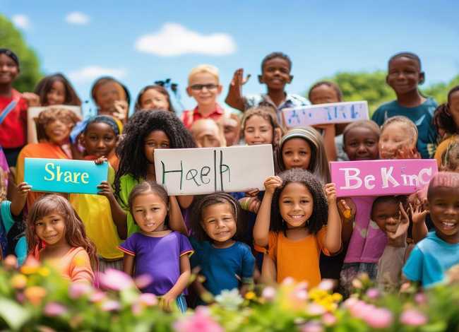 讲文明儿童画作品（讲文明儿童画作品图片）