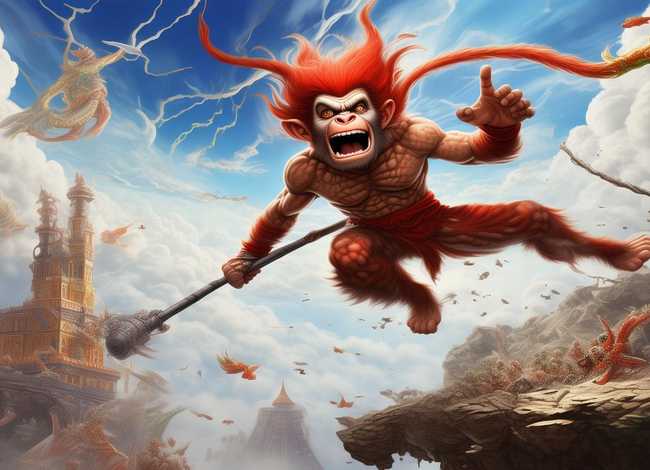 孙悟空大闹天宫的故事；讲一个孙悟空大闹天宫的故事