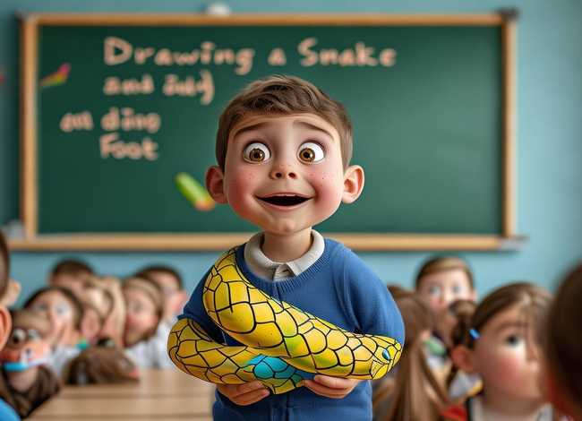 画蛇添足儿童故事演讲英语、画蛇添足英语故事演讲1分钟