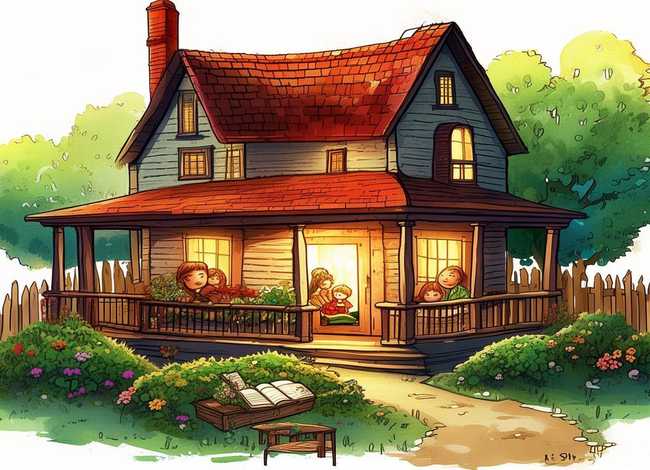 关于住宅的儿童故事书 关于房子的故事书