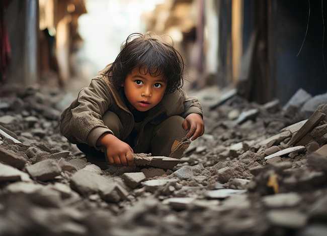 地震小孩的自救真实故事、地震小孩的自救真实故事图片