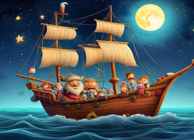 睡前故事海盗船儿童免费听，睡前故事海盗船的故事