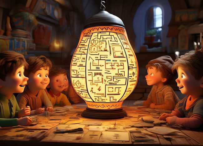 脑筋急转弯儿童灯谜 儿童猜谜脑筋急转弯