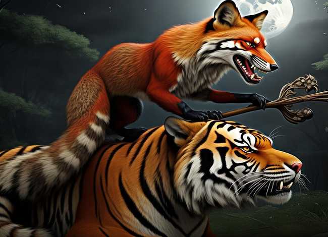 狐假虎威成语故事表演（狐假虎威成语故事表演视频）