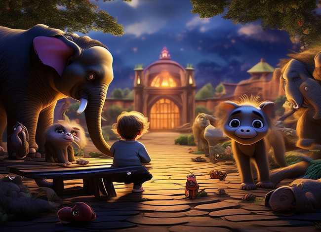 动物园的故事睡前故事 - 关于动物园的睡前故事