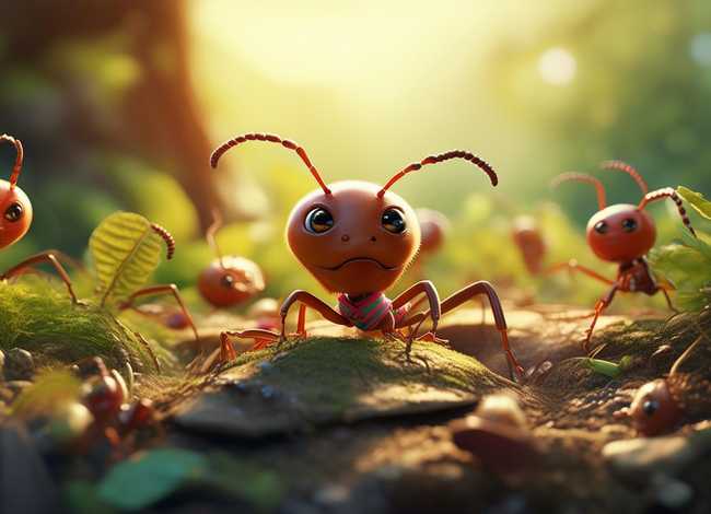 儿童故事小蚂蚁的智慧视频 - 小蚂蚁的幼儿故事
