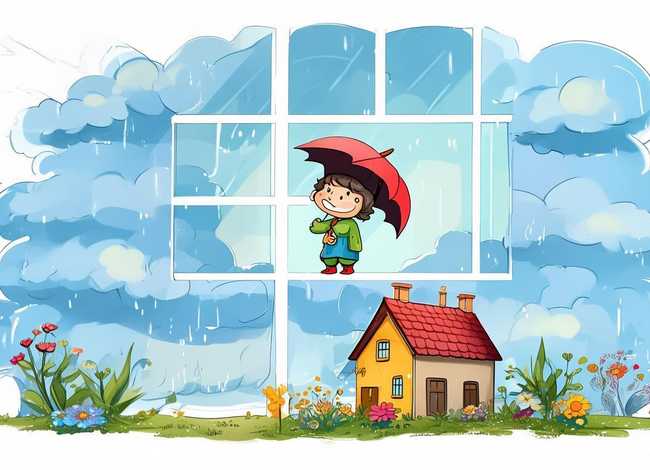 丁曲明天有雨属于儿童科学故事么；明天有雨是什么故事