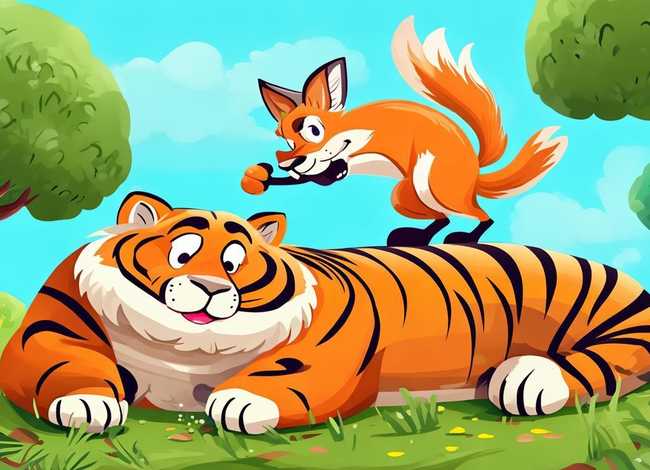 儿童故事狐假虎威完整版（故事狐假虎威完整版绘本）