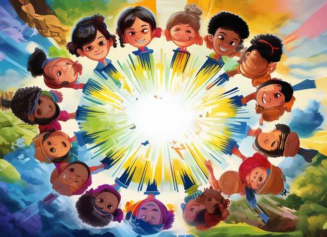 民族团结儿童故事全集、少儿民族团结小故事