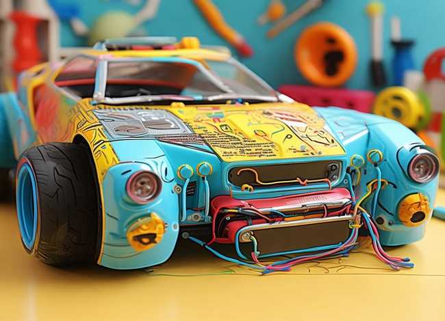 儿童电动小汽车电路图 - 儿童电动小汽车电路图片