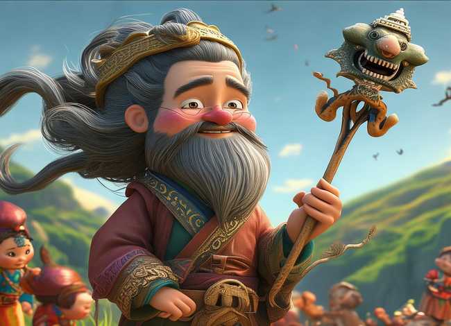 姜子牙的故事儿童版 - 姜子牙,的故事