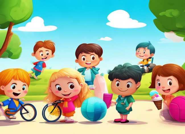 儿童连环画6张简单；儿童连环画6张简单又可爱