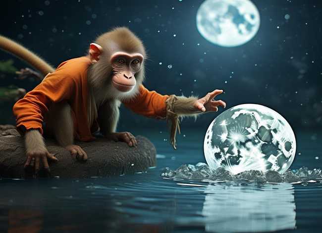 猴子捞月故事原文、猴子捞月故事原文一年级