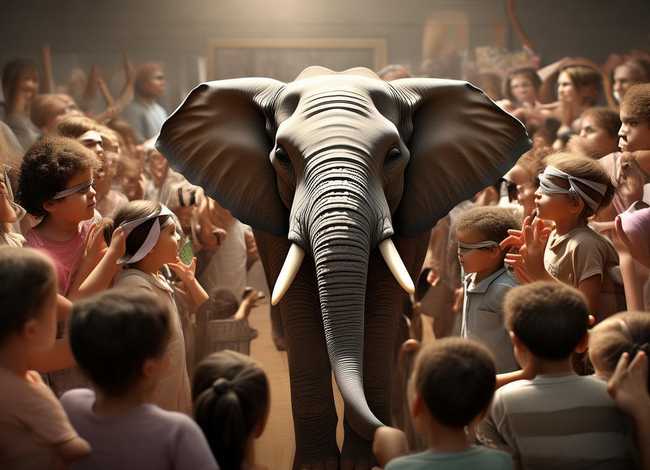 儿童成语视频故事盲人摸象 - 成语盲人摸象的故事视频