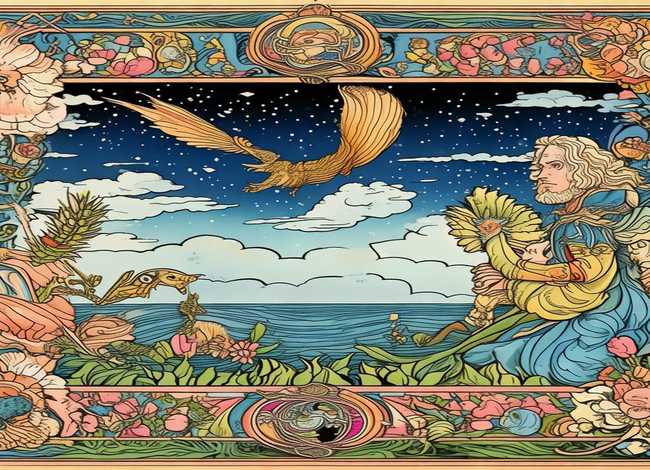 英语神话故事手抄报、英语神话故事手抄报简单又漂亮