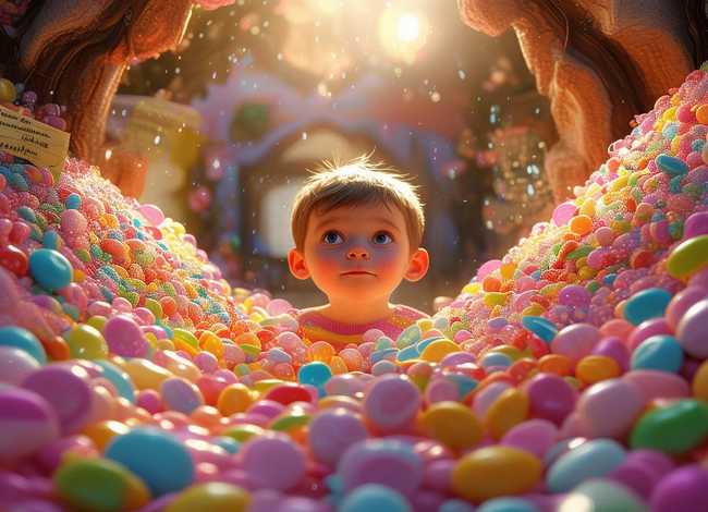 儿童故事糖的秘密；糖果的秘密故事