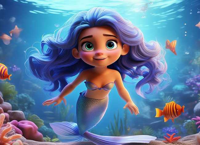 儿童美人鱼动画片（儿童美人鱼动画片在线观看）