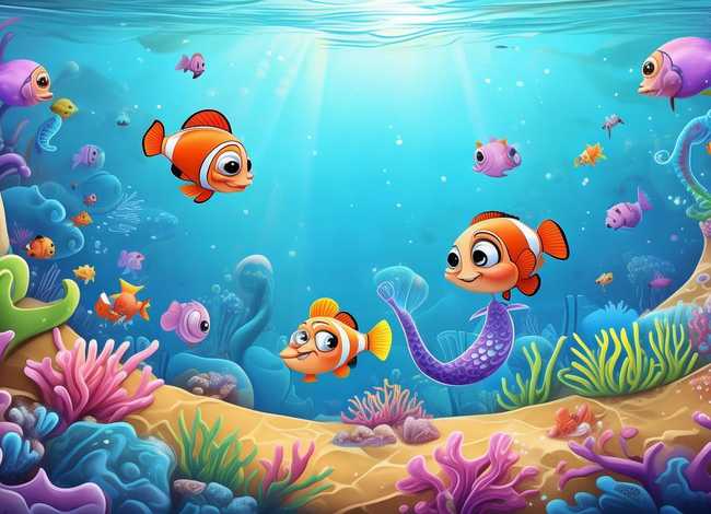 关于海底的故事适合幼儿的 - 关于海底的故事适合幼儿的歌曲