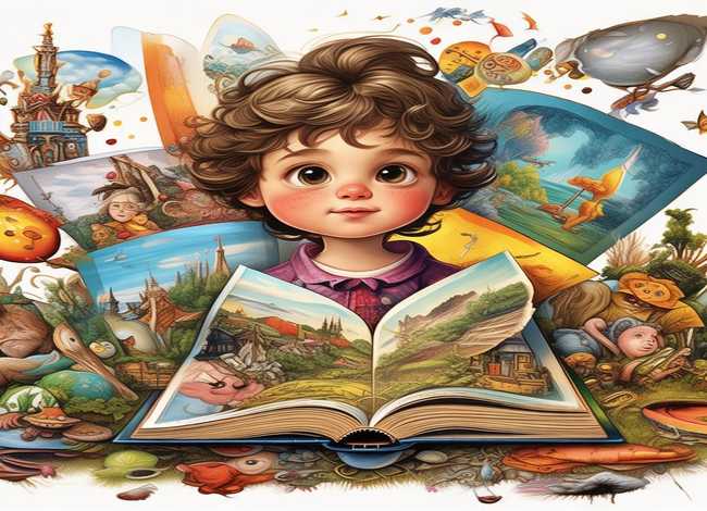 故事画册作品儿童，故事画册制作