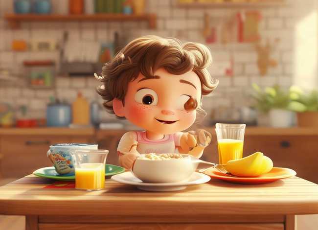 关于吃早餐的幼儿故事 关于吃早餐的幼儿故事简短
