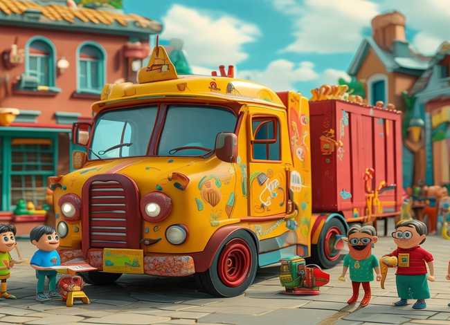 有关货车的儿童故事;大货车的故事幼儿故事 有声 有关货车的儿童故事;大货车的故事幼儿故事 有声