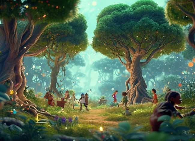 儿童故事森林大地、幼儿故事森林大王