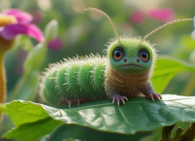 伤心的毛毛虫儿童故事 伤心的毛毛虫绘本故事