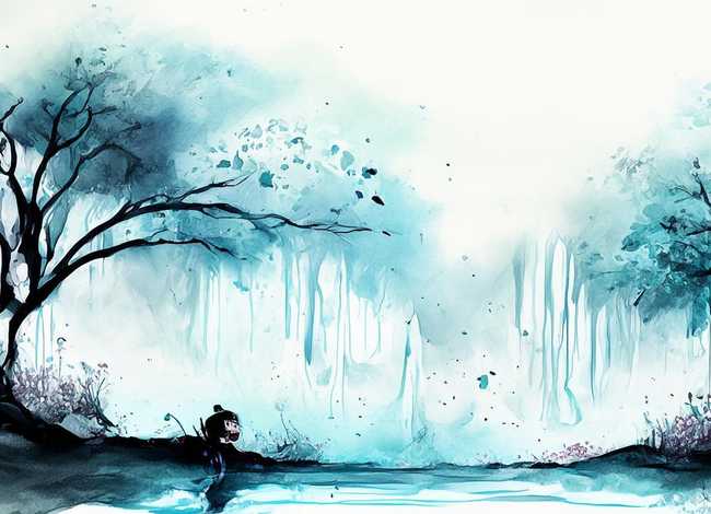 水墨画绘本故事 水墨画绘本故事图片