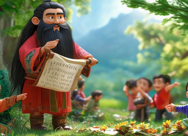 幼儿故事屈原的故事绘本 幼儿故事屈原的故事绘本图片