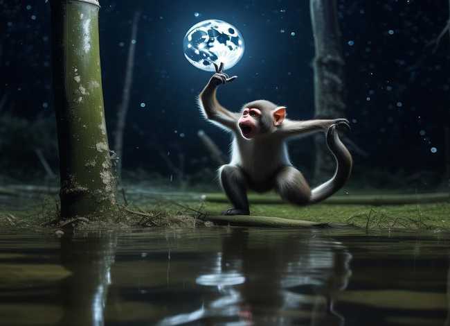 捞月亮的猴子故事(捞月亮的猴子故事内容) 捞月亮的猴子故事(捞月亮的猴子故事内容)